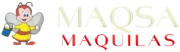 Logo y tipografía de la empresa Maquilas Especiales MAQSA.