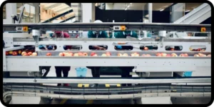 Proceso de inspección, selección y aseguramiento de la calidad en la industria de los alimentos.