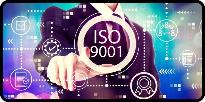 Certificación ISO 9001 en la industria de los alimentos.